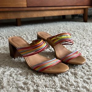 Madewell Colorful Strappy Women's Heels